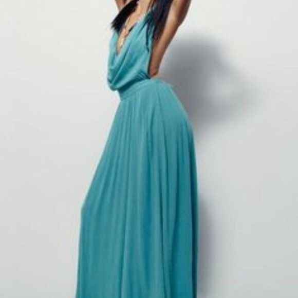 Free People Like This Like That Convertible Endless Summer Gauzy Maxi Dress - Picture 3 of 11
